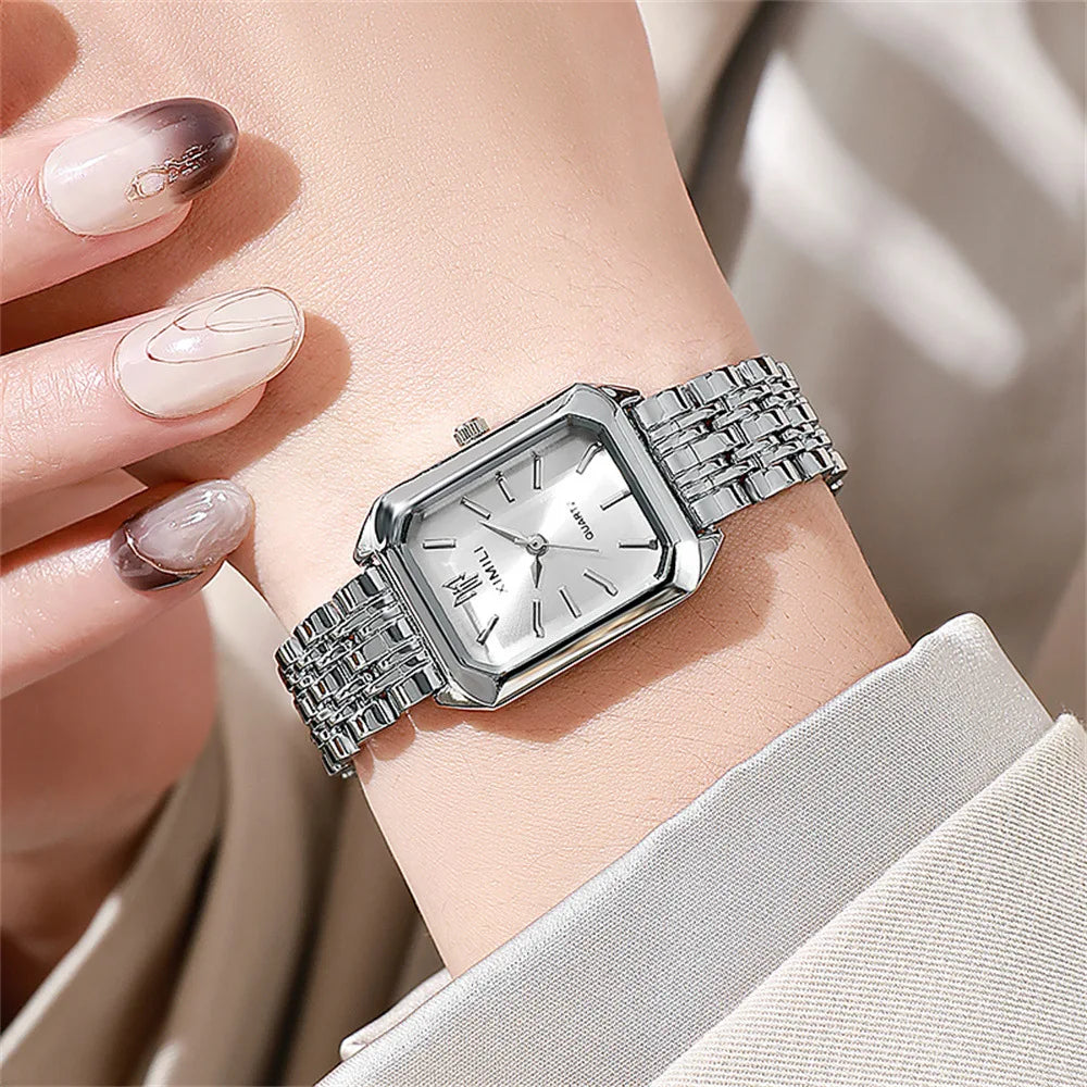 women's watch, stainless steel quartz watch