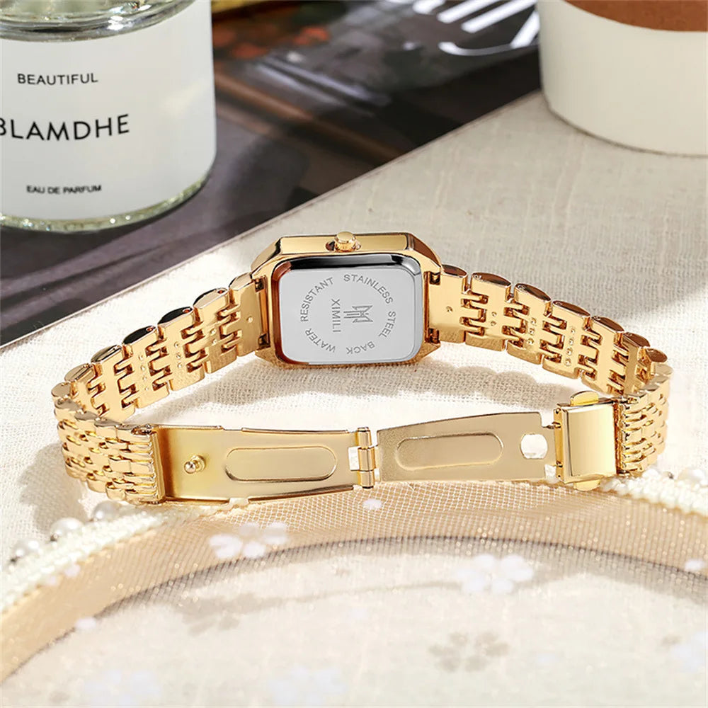 women's watch, stainless steel quartz watch