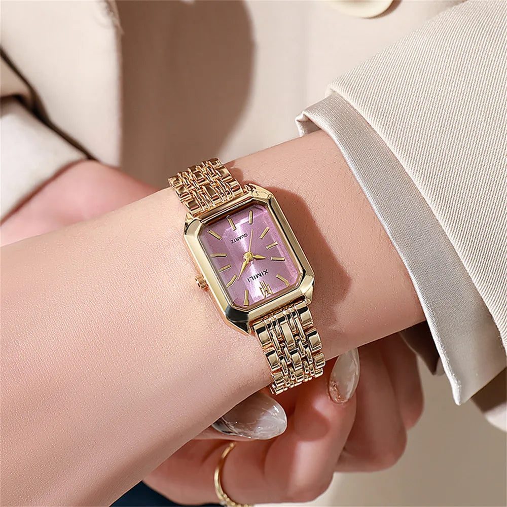 women's watch, stainless steel quartz watch