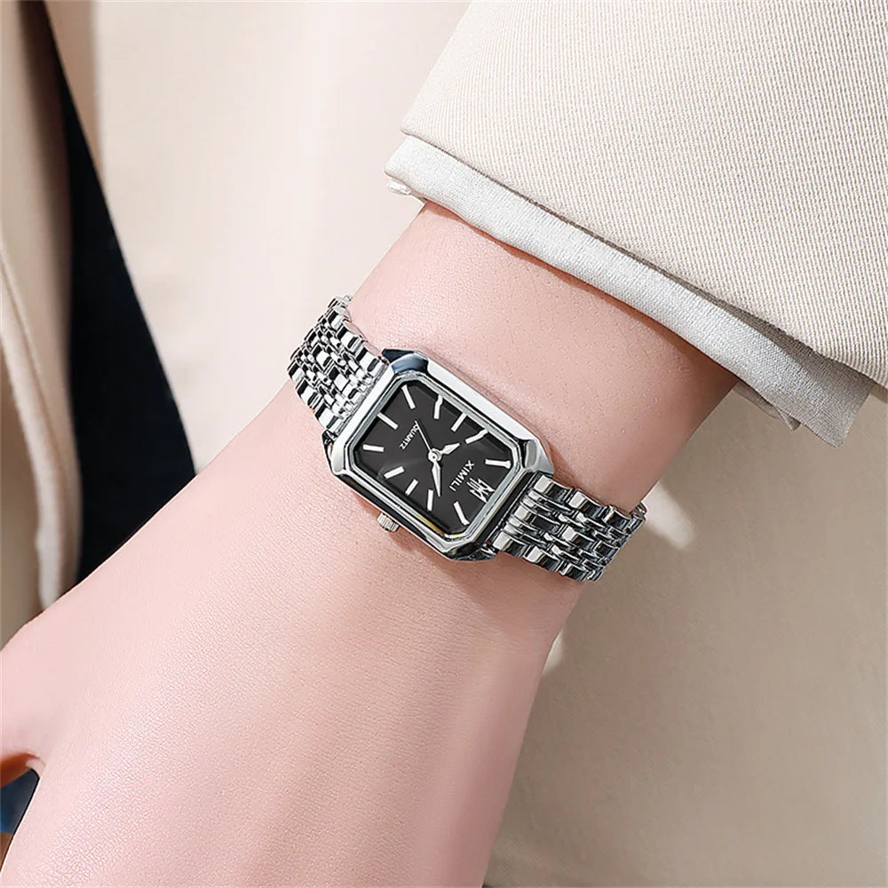 women's watch, stainless steel quartz watch