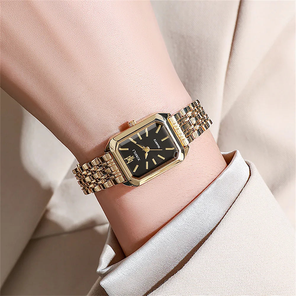 women's watch, stainless steel quartz watch